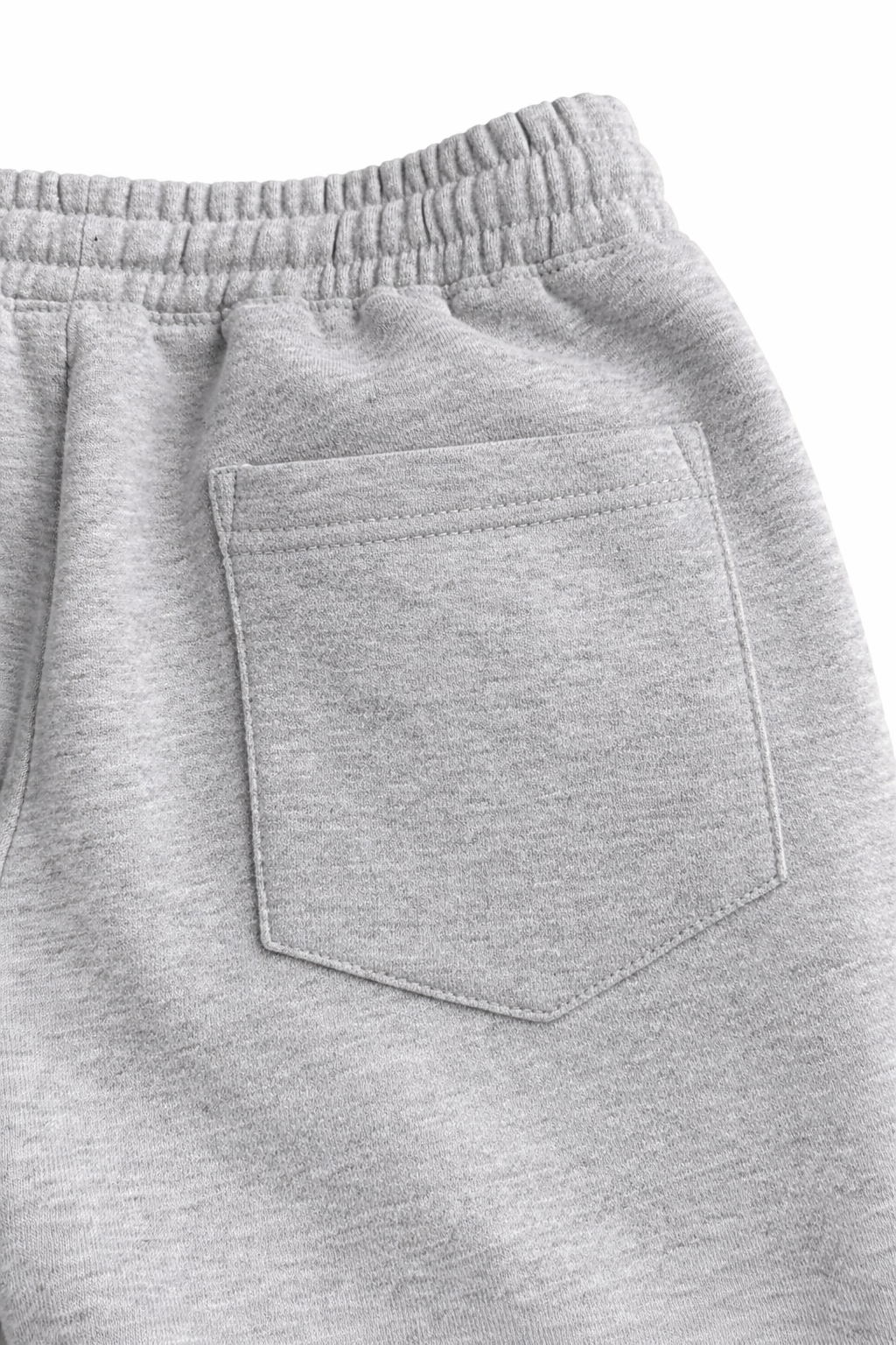 Old Miami Unisex Feather Grey Sweatpants with Navy Emboidery (Minimal Logo)