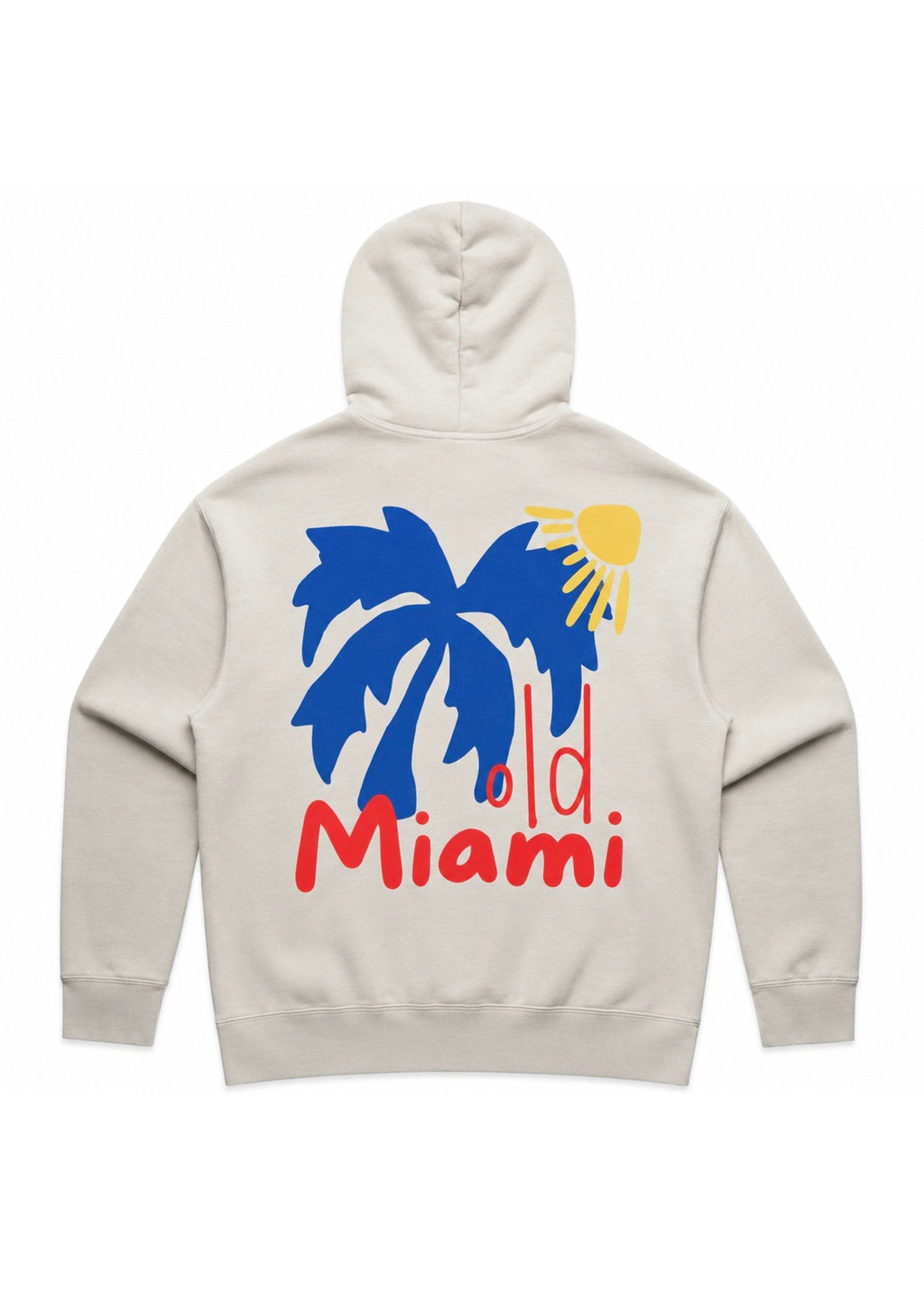 PRE-SALE LIMITED DROP - OLD Miami Palm Vintage Faded Hoodie (MEN’s)