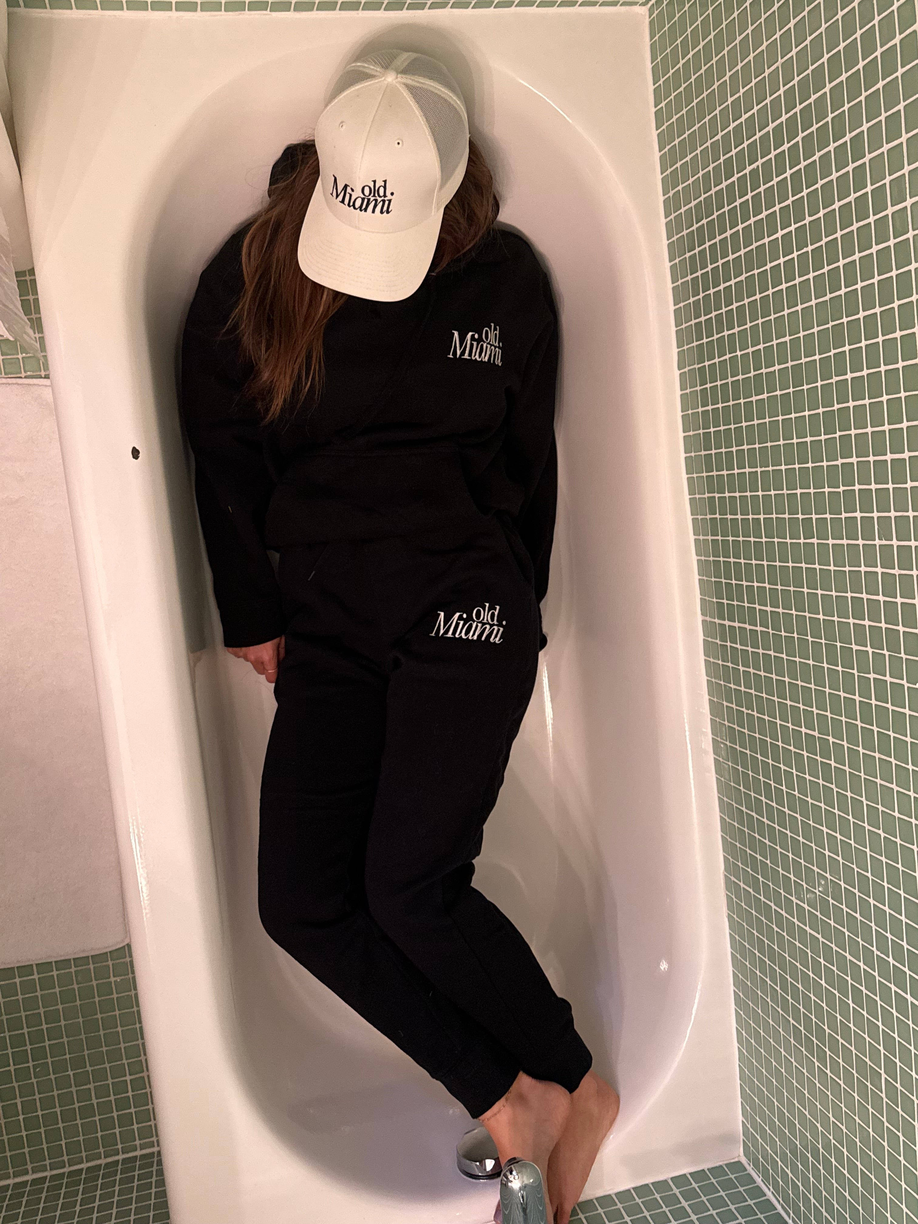 OG Old Miami Black Unisex Hoodie