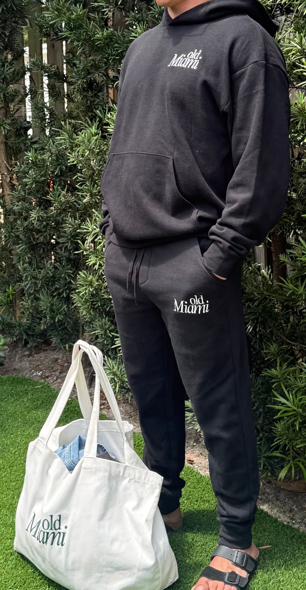 OG Old Miami Black Unisex Hoodie