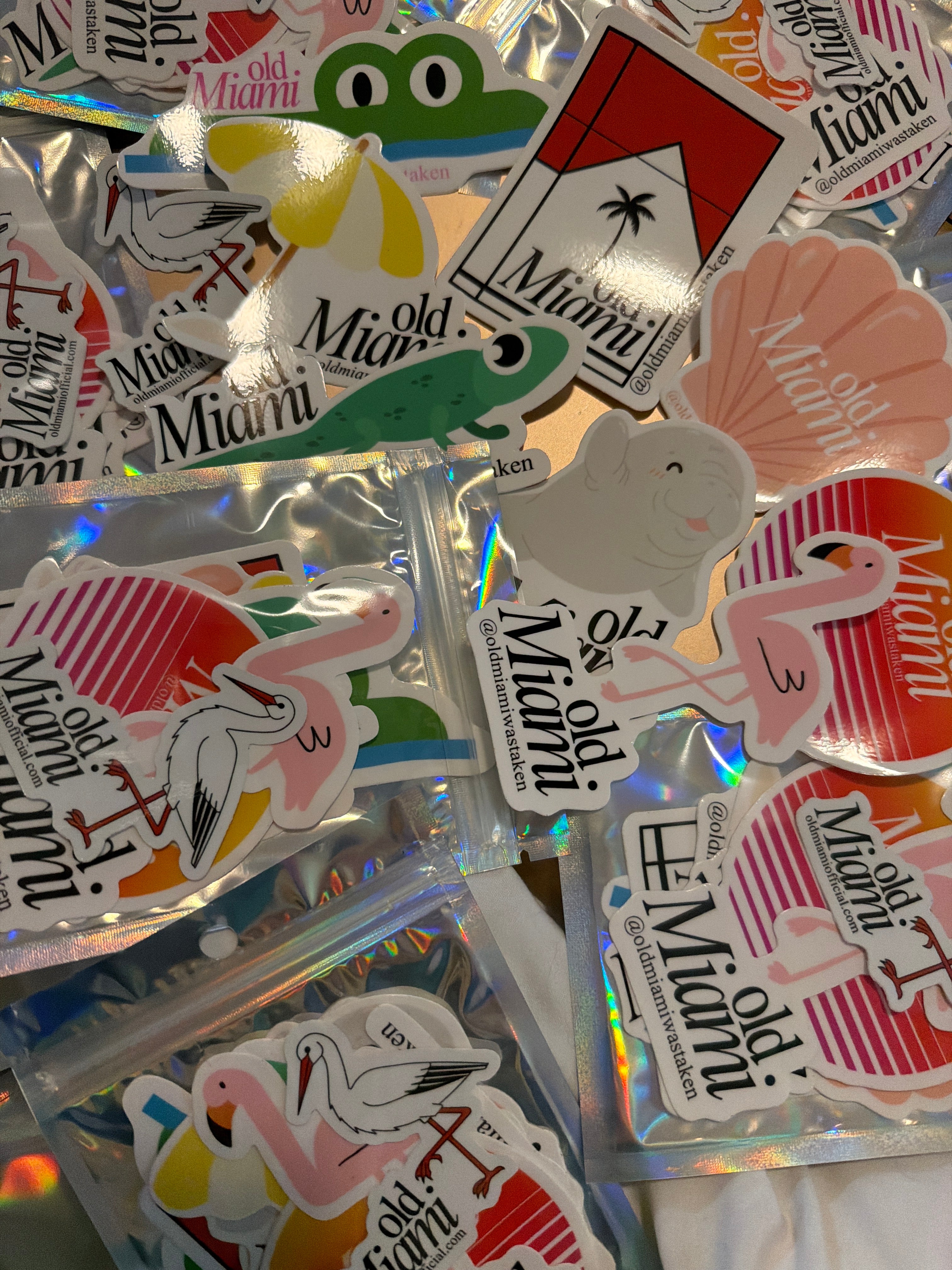 Old Miami Sticker Pack