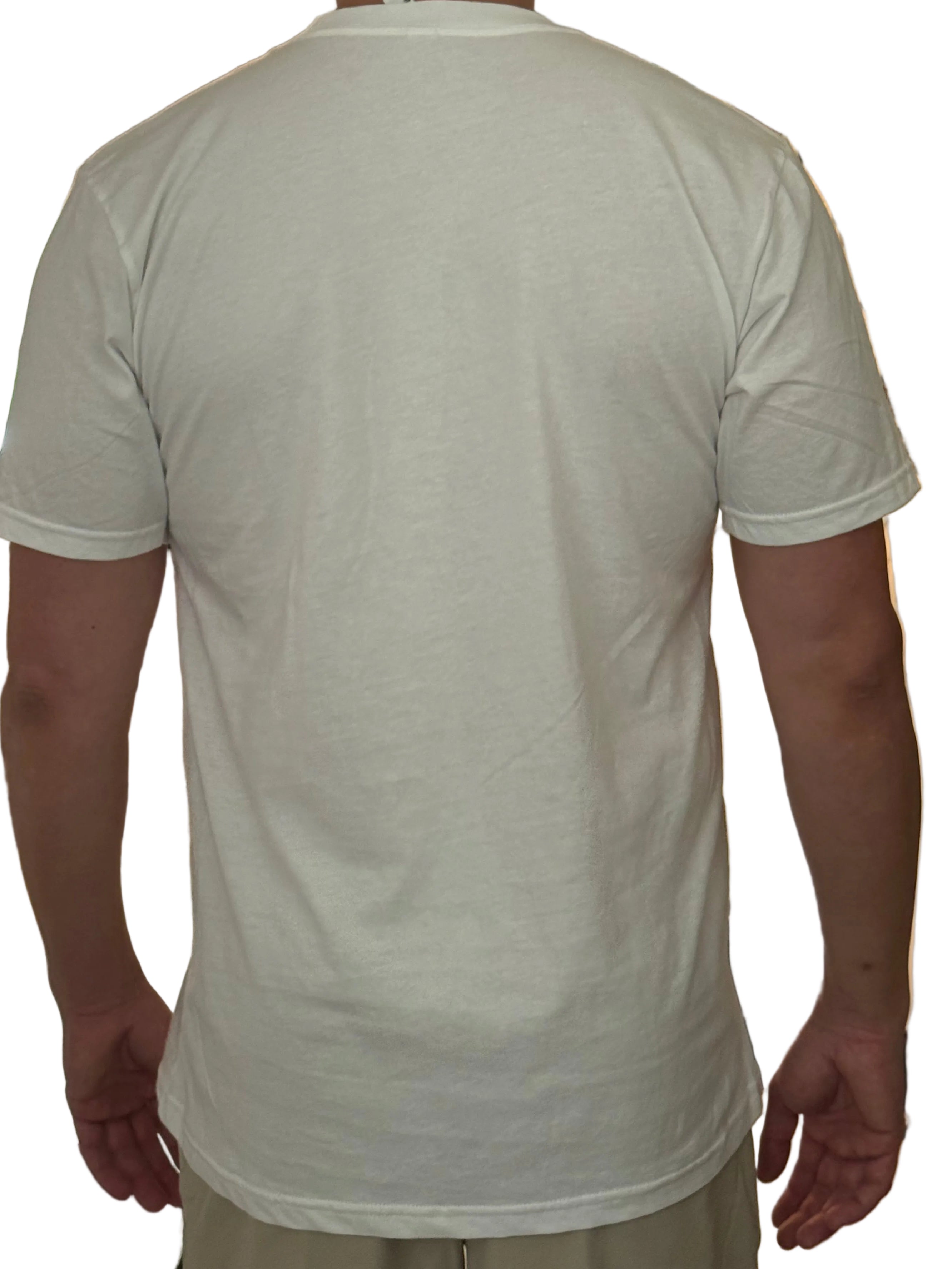 Old Miami Men’s Classic White & Country Club Green Embroidery Tee