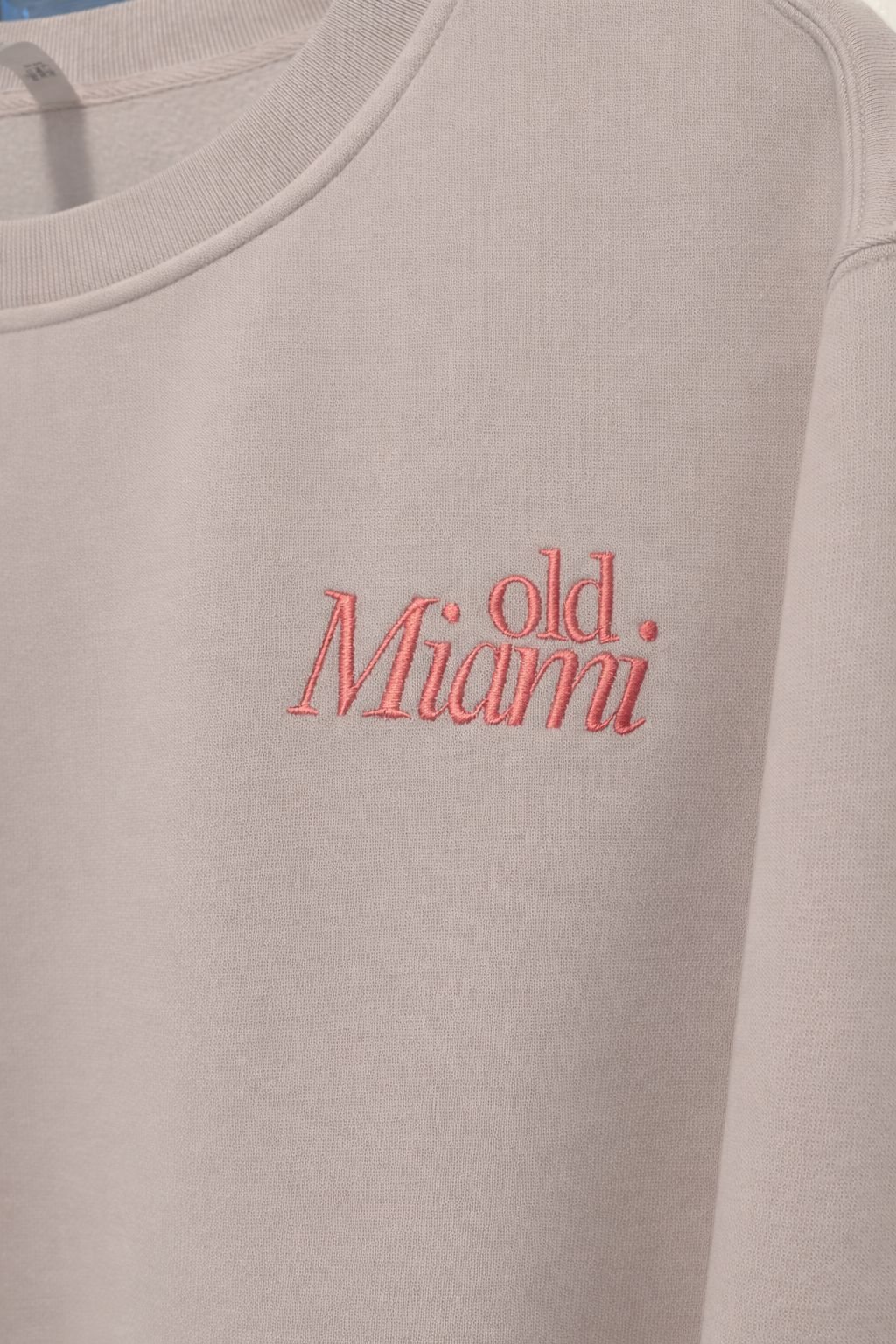 Old Miami Crewneck Sweatshirt